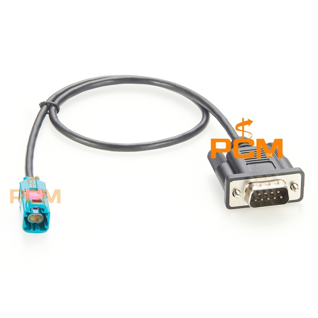 H-MTD Z To DB9 RS232 Connector Fakra Cable For Automotive Ethernet