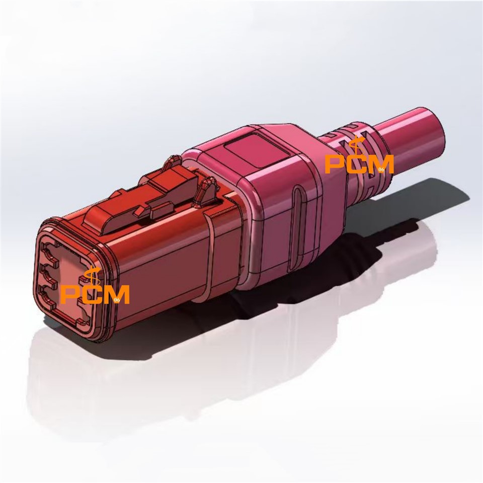 6 Way Deutsch DT Series Extension Cable DT04-6P DT06-6S