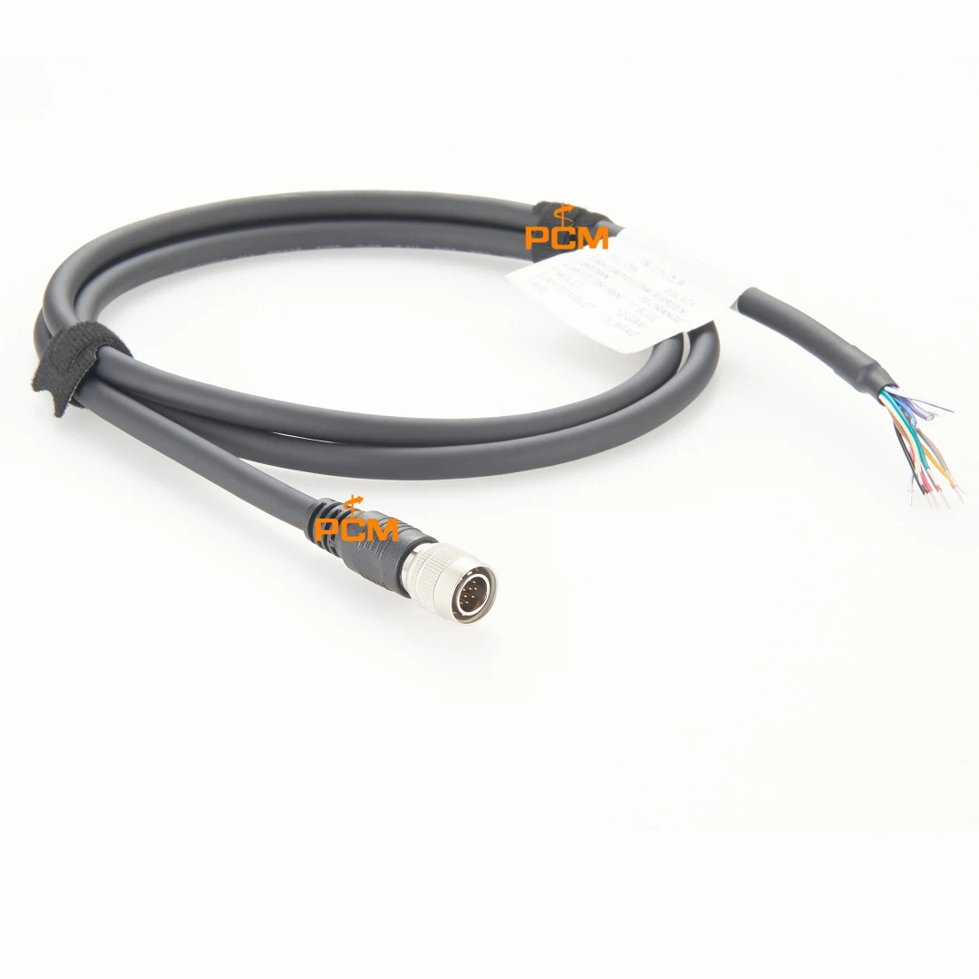 Hirose 12-pin cable to flying lead Hirose 12-pin cable to flying lead
