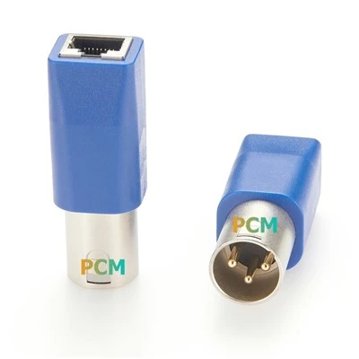 Ethernet XLR إلى RJ45 محول شبكة DMX Professional