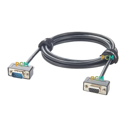 كابل تمديد SVGA مثبت على اللوحة HD15
