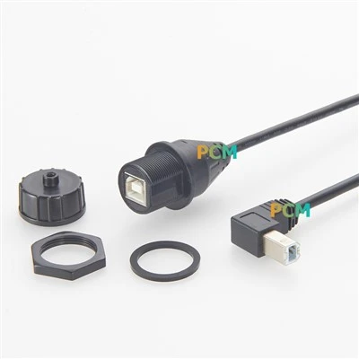 لوحة IP67 Mount Ethernet RJ45 موصل