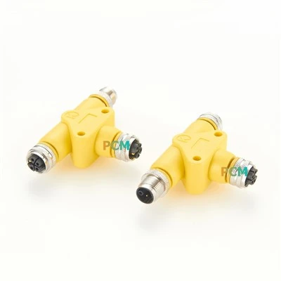 M12 K-Code Tee Flitter لتوصيل النقر