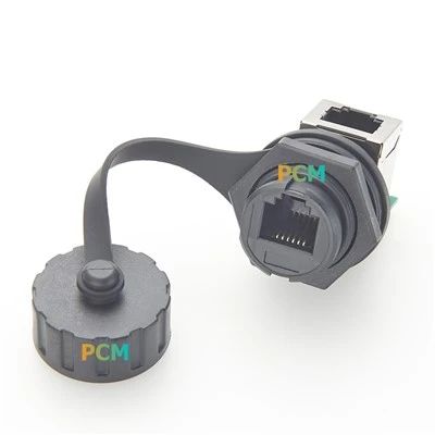 موصل تثبيت اللوحة ذات الزاوية RJ12 6P6C UP