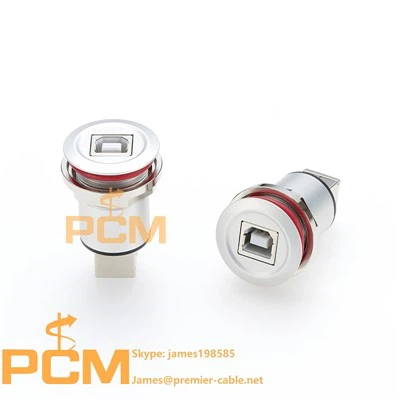 USB B إلى B Adapter Circular Panel Adapter