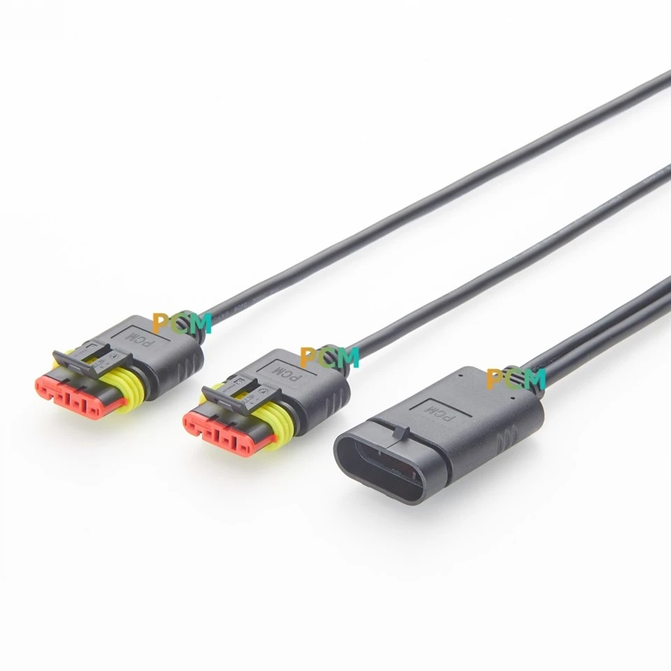 TE AMP Superseal 4 Pin Y Splitter Cable